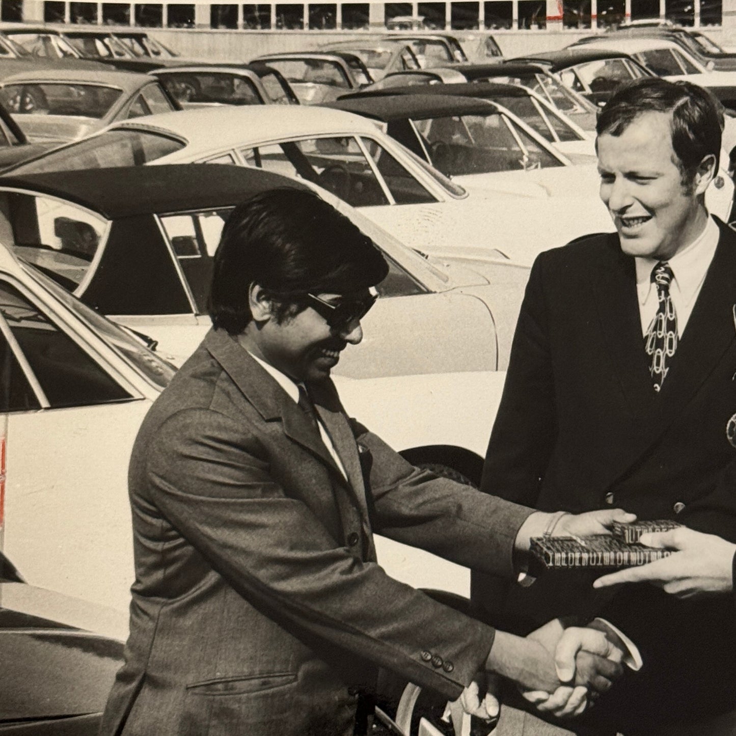 Porsche Factory Werkfoto Press Photo Photograph Porsche 911