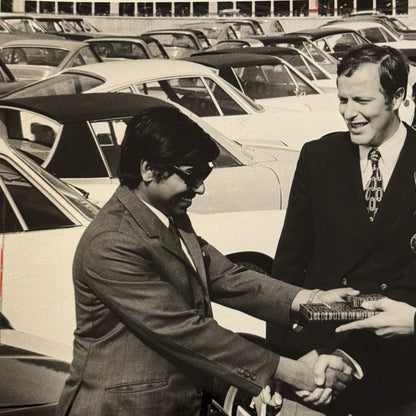 Porsche Factory Werkfoto Press Photo Photograph Porsche 911