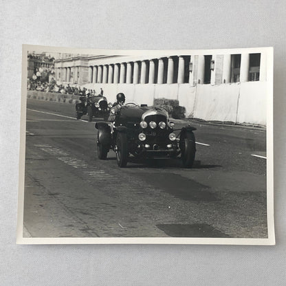 Vintage Car Racing Photo Photograph Print Bentley 4500 CC Brighton UK 