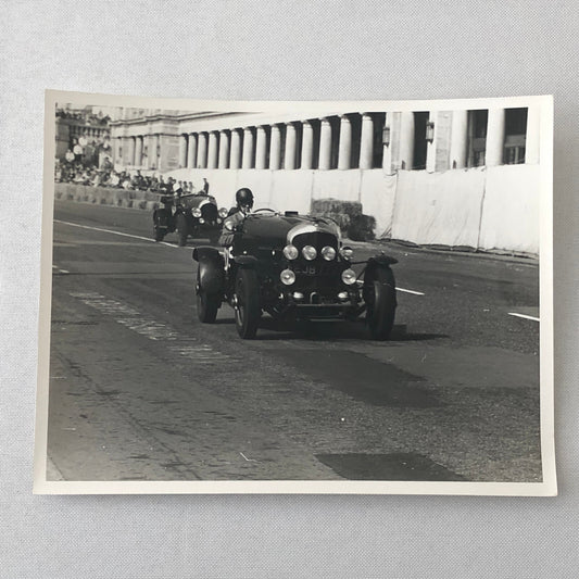 Vintage Car Racing Photo Photograph Print Bentley 4500 CC Brighton UK 