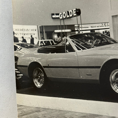 1969 Ferrari 365 GTS/4 Pininfarina Factory Press Photo Photograph Print Vintage