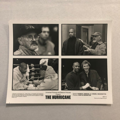 The Hurricane Rubin Carter Boxer Boxing Movie Film Photo Photograph Lot 5x 1999