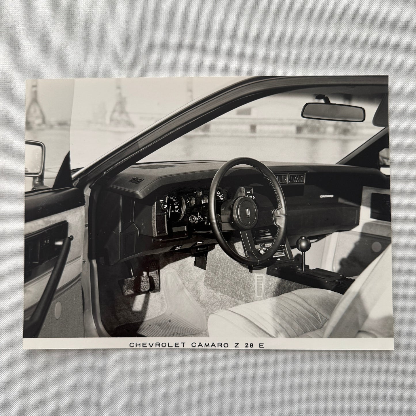 Chevrolet Camaro Z28 E Factory Press Publicity Photo Photograph Print Chevy