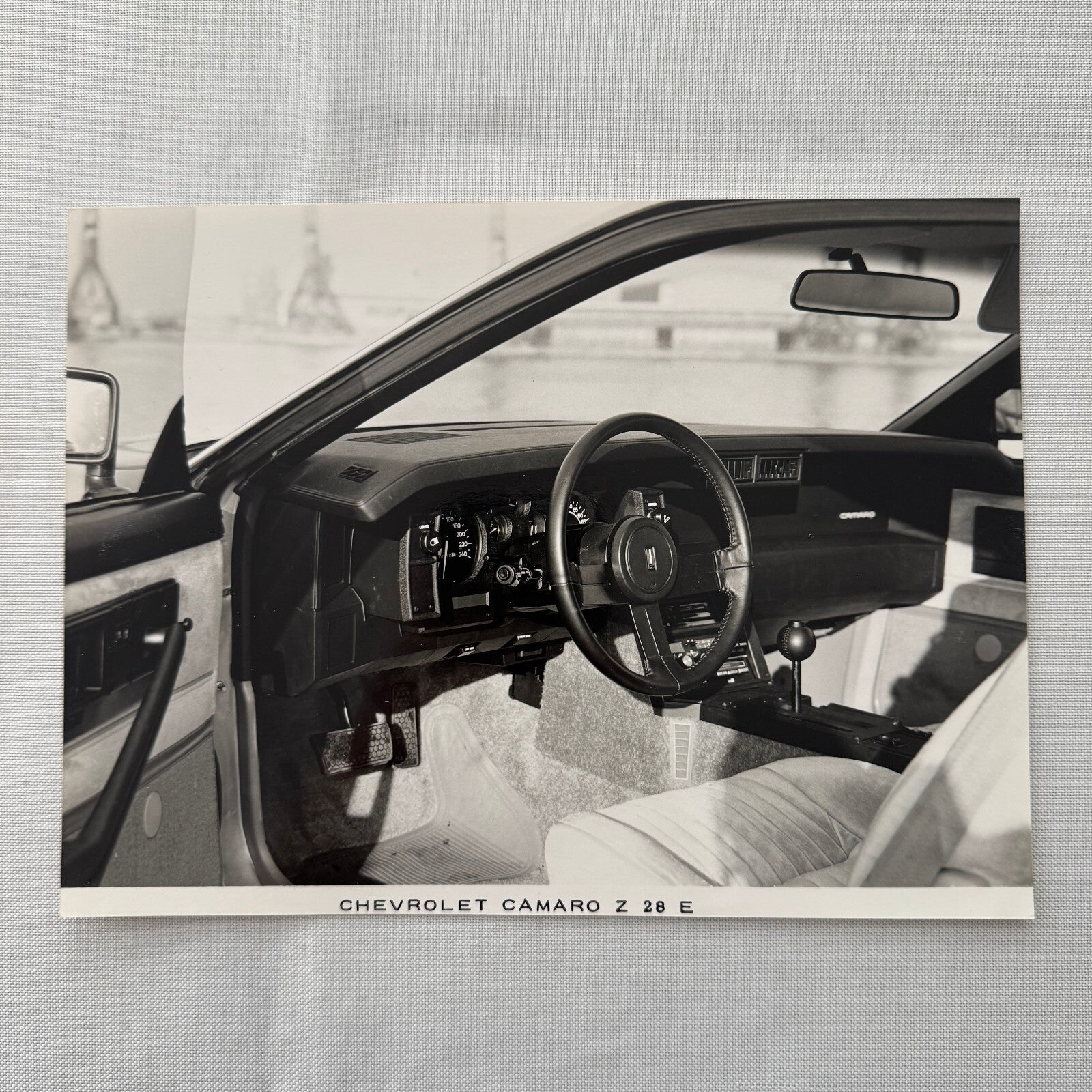 Chevrolet Camaro Z28 E Factory Press Publicity Photo Photograph Print Chevy