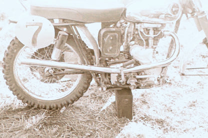 Vintage Motorcycle Racing Photo Motocross Regensdorf Germany Negative Lot