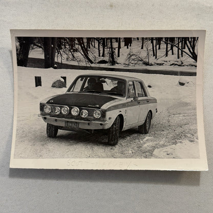 Vintage Rally Racing Photograph Rally Car Automobile