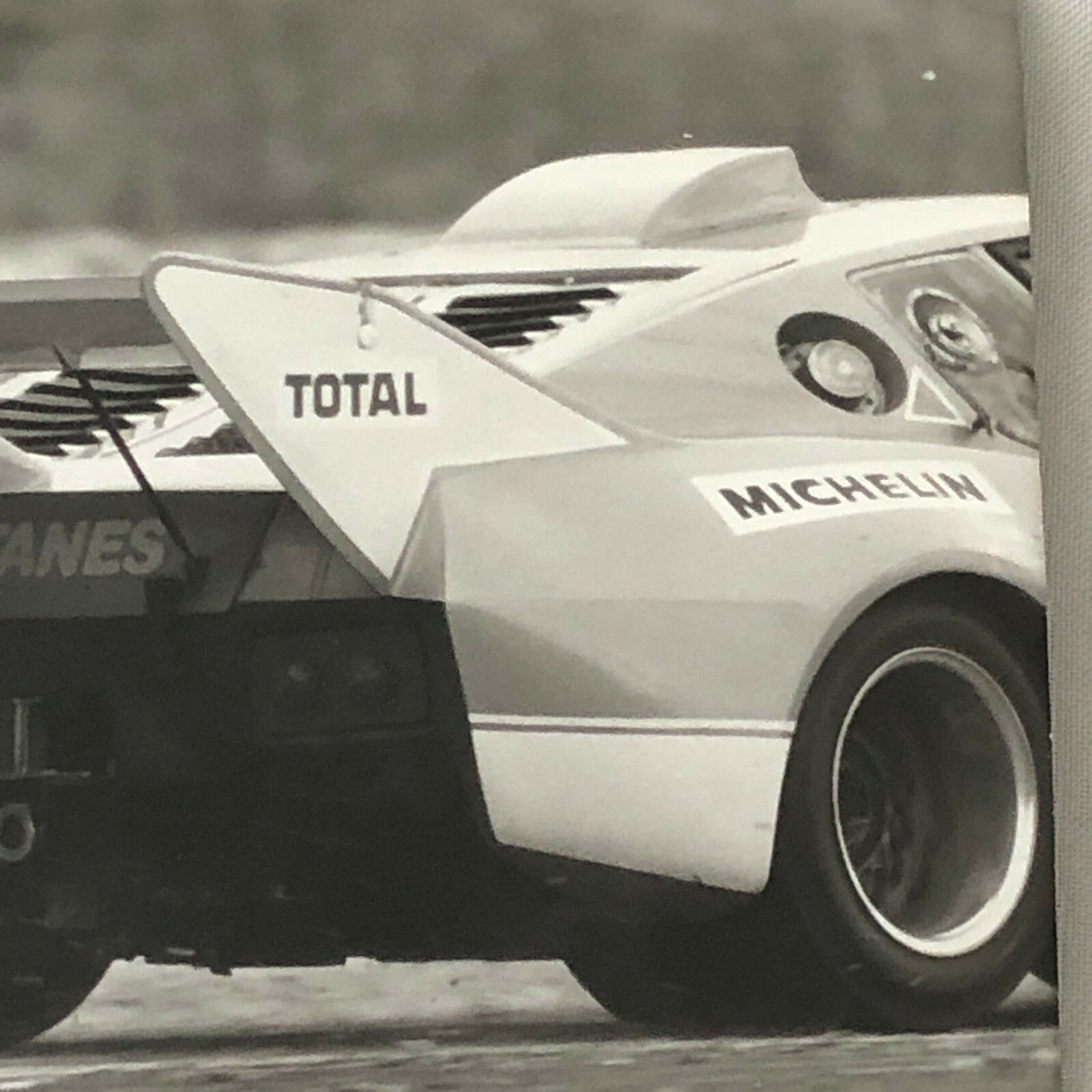 Vintage Racing Photo Photograph 1975 1000 KM de Dijon Race Car