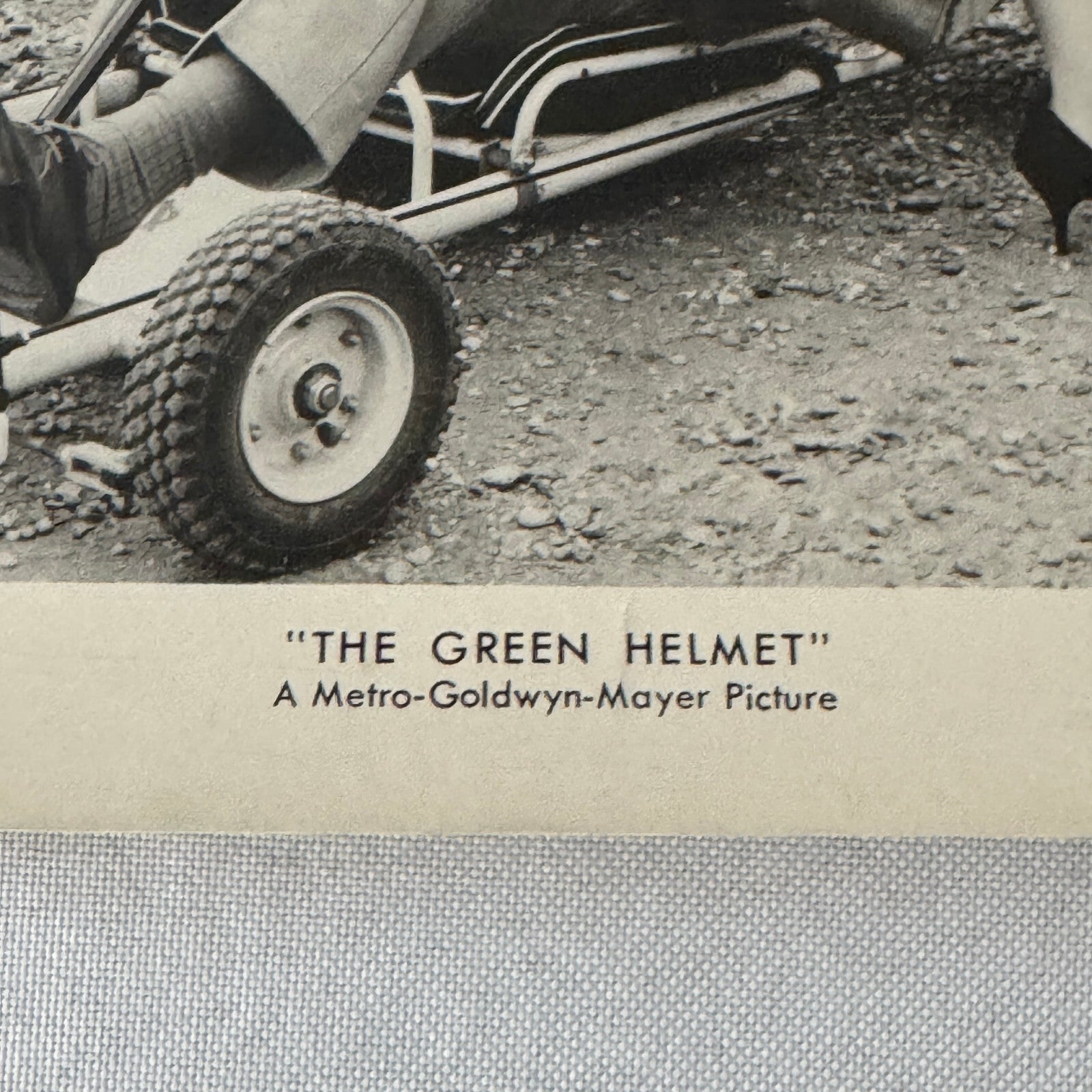 Vintage Movie Still Press Photo Photograph The Green Helmet 1961 MGM