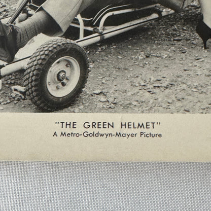 Vintage Movie Still Press Photo Photograph The Green Helmet 1961 MGM
