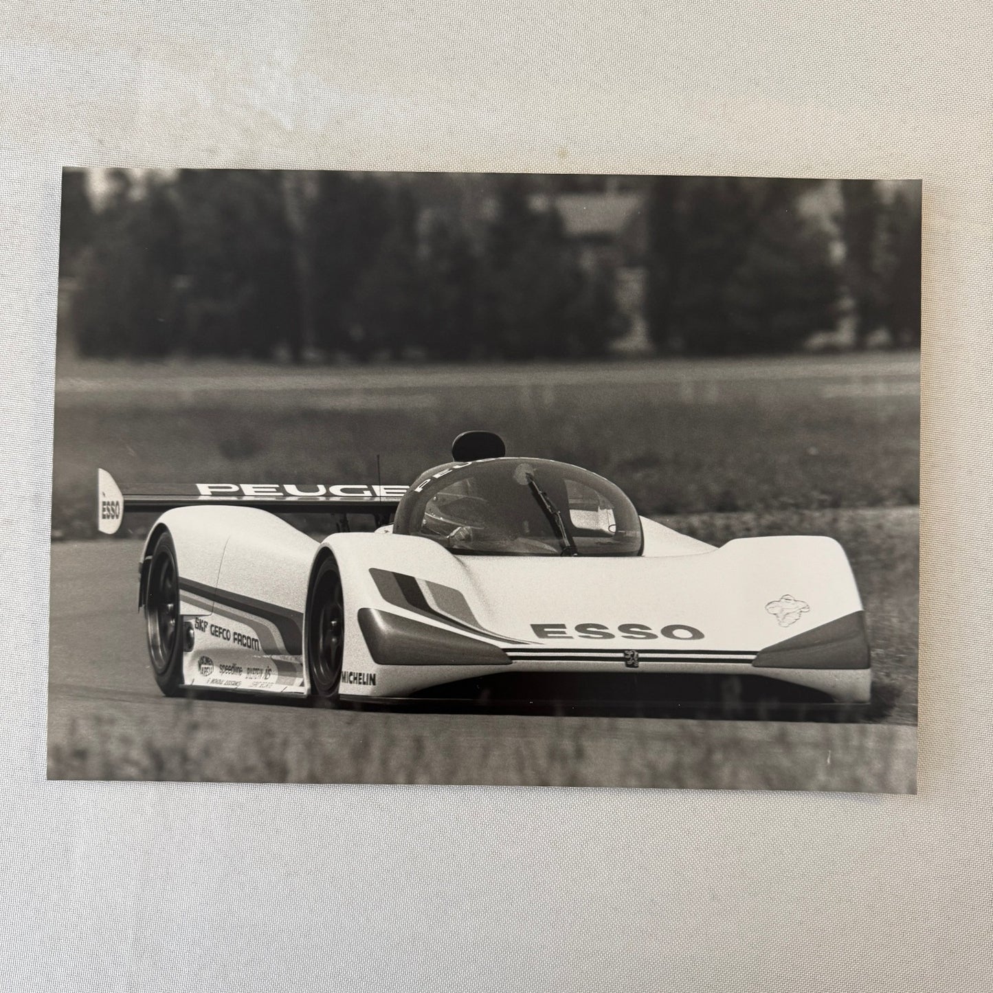 Vintage Peugeot 905 Racing Car Press Kit Motorsport Race Photos 35mm Slides
