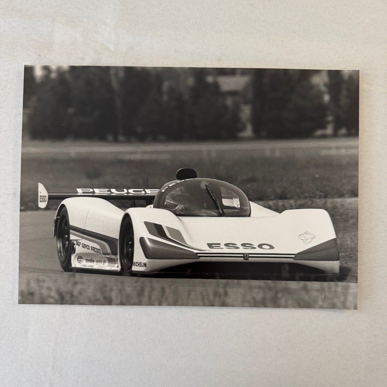 Vintage Peugeot 905 Racing Car Press Kit Motorsport Race Photos 35mm Slides