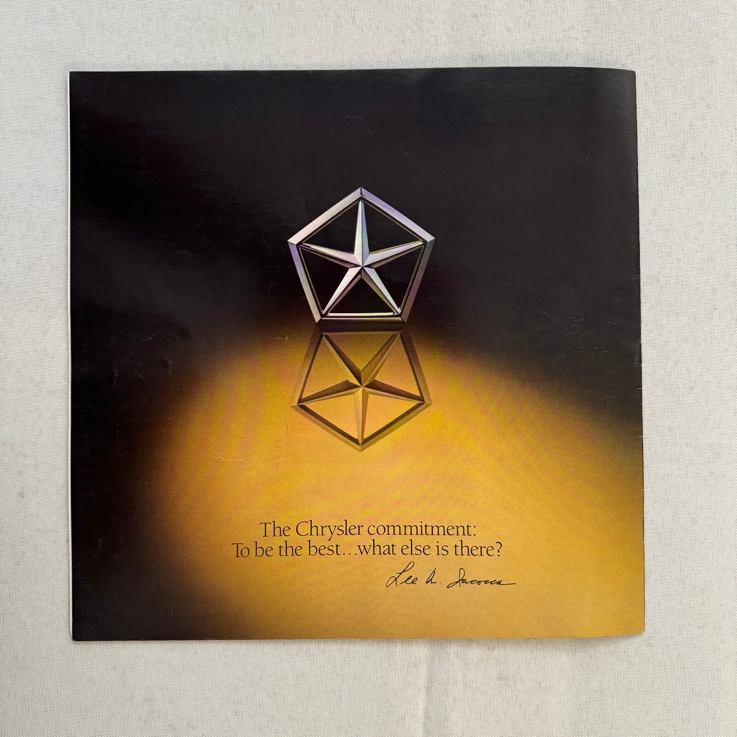 1986 Chrysler New Yorker Car Sales Brochure Catalog Advertising