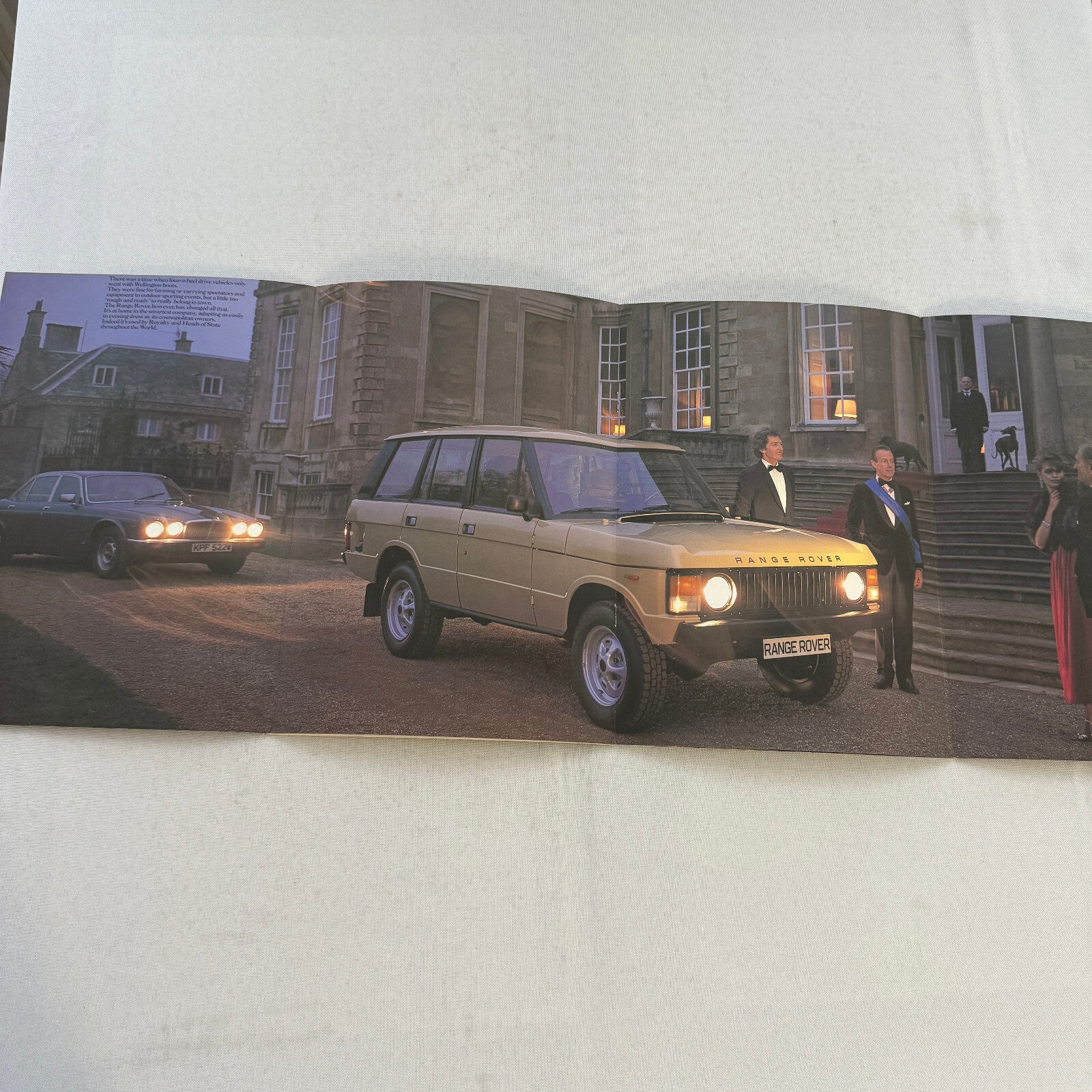 Land Rover Range Rover Sales Brochure Catalog Advertising Vintage UK