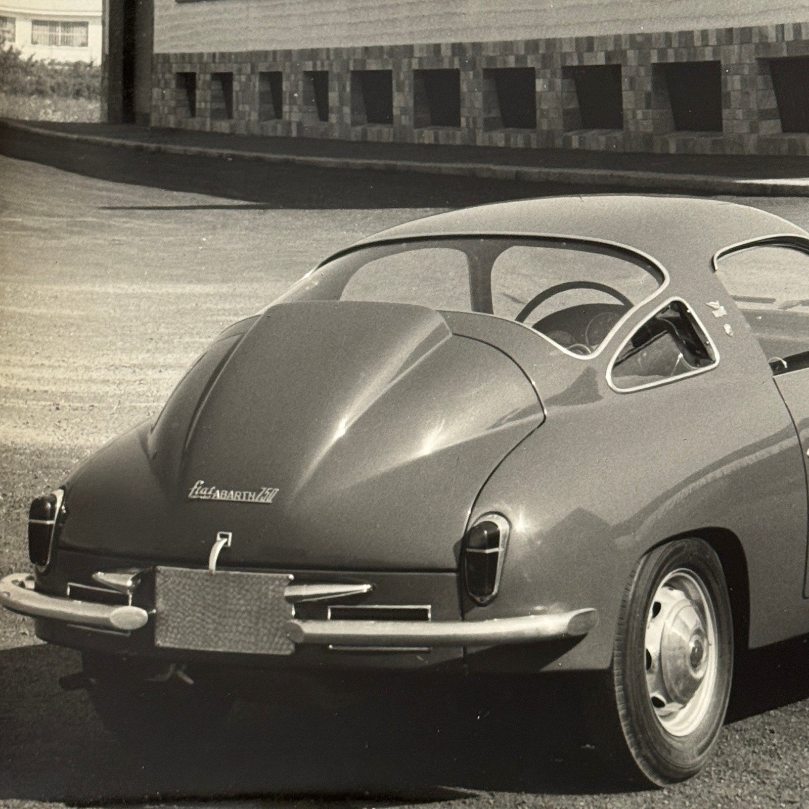 Fiat Abarth 750 Car Photo Photograph Print Vintage