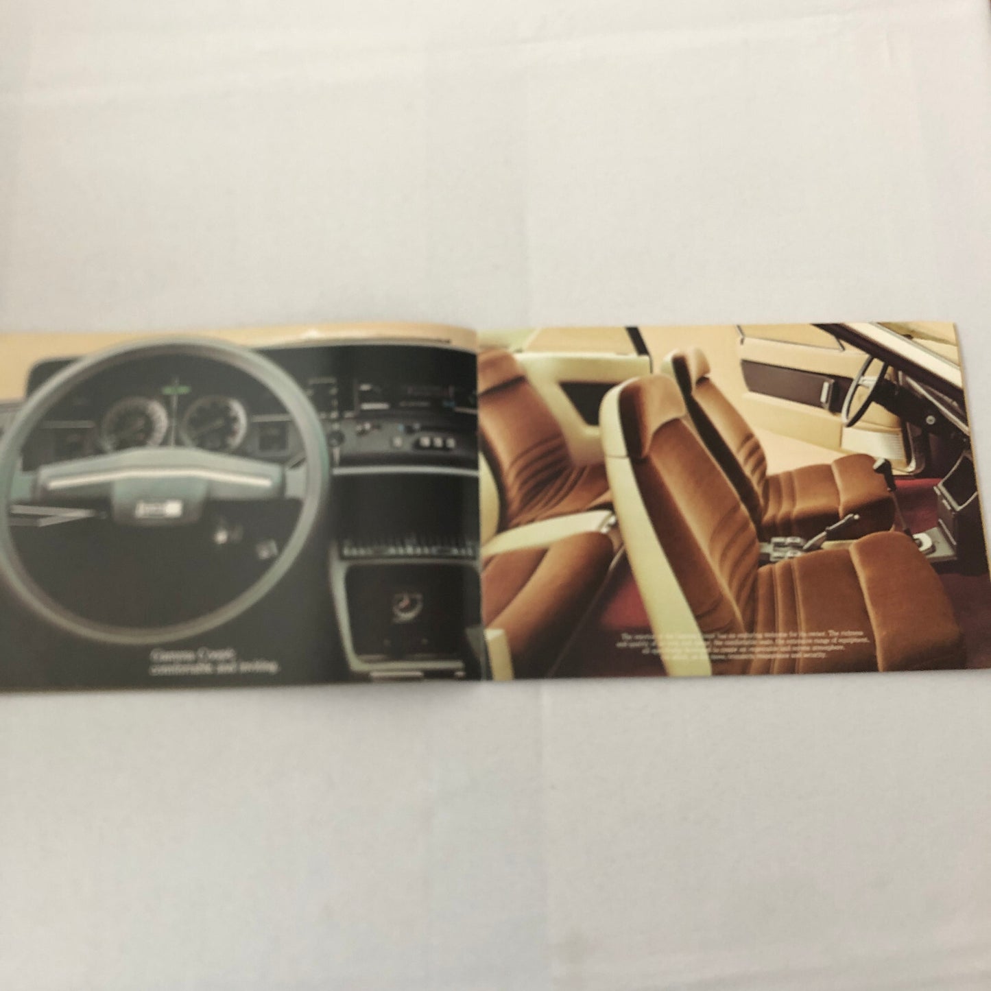 Lancia Gamma Coupe Car Sales Brochure Catalog GERMAN TEXT