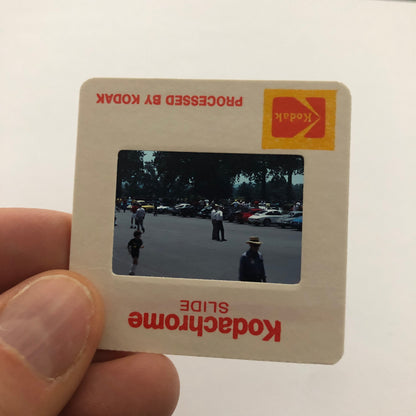 Porsche 911 Car Show 35mm Photo Slide Vintage 1981