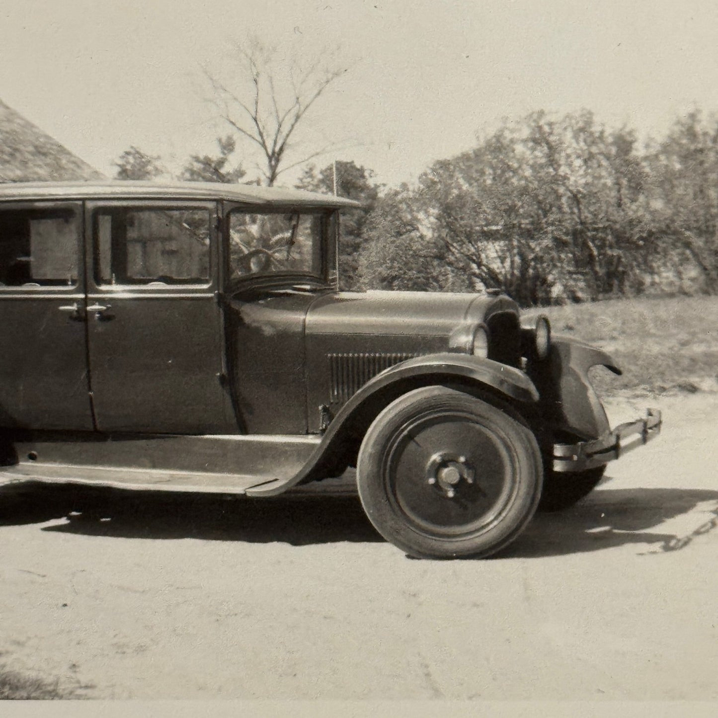 Vintage Automobile Photo Photograph Print Snapshot Car Lot 2x