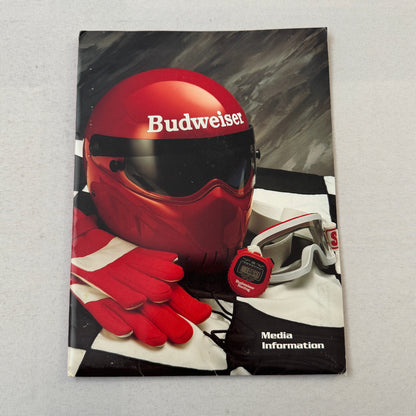 1993 Budweiser King Indy Car Racing Press Kit Roberto Guerrero