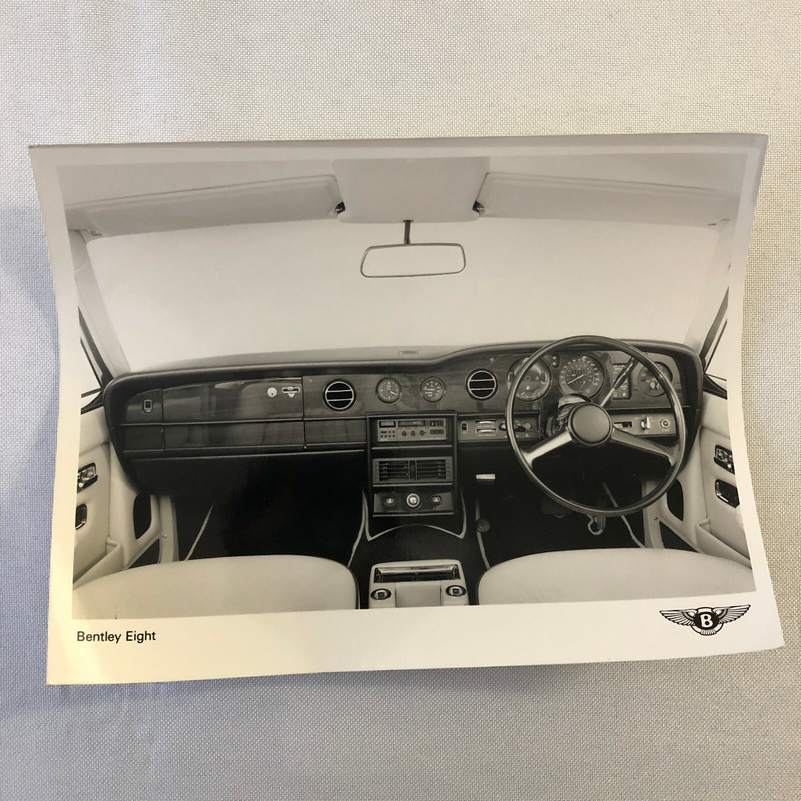 Bentley Eight Sedan Press Photo Photograph Lot of 3 - Bentley 8 