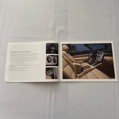 2009 Volkswagen VW Eos Convertible Roadster Sales Brochure Catalog Canadian