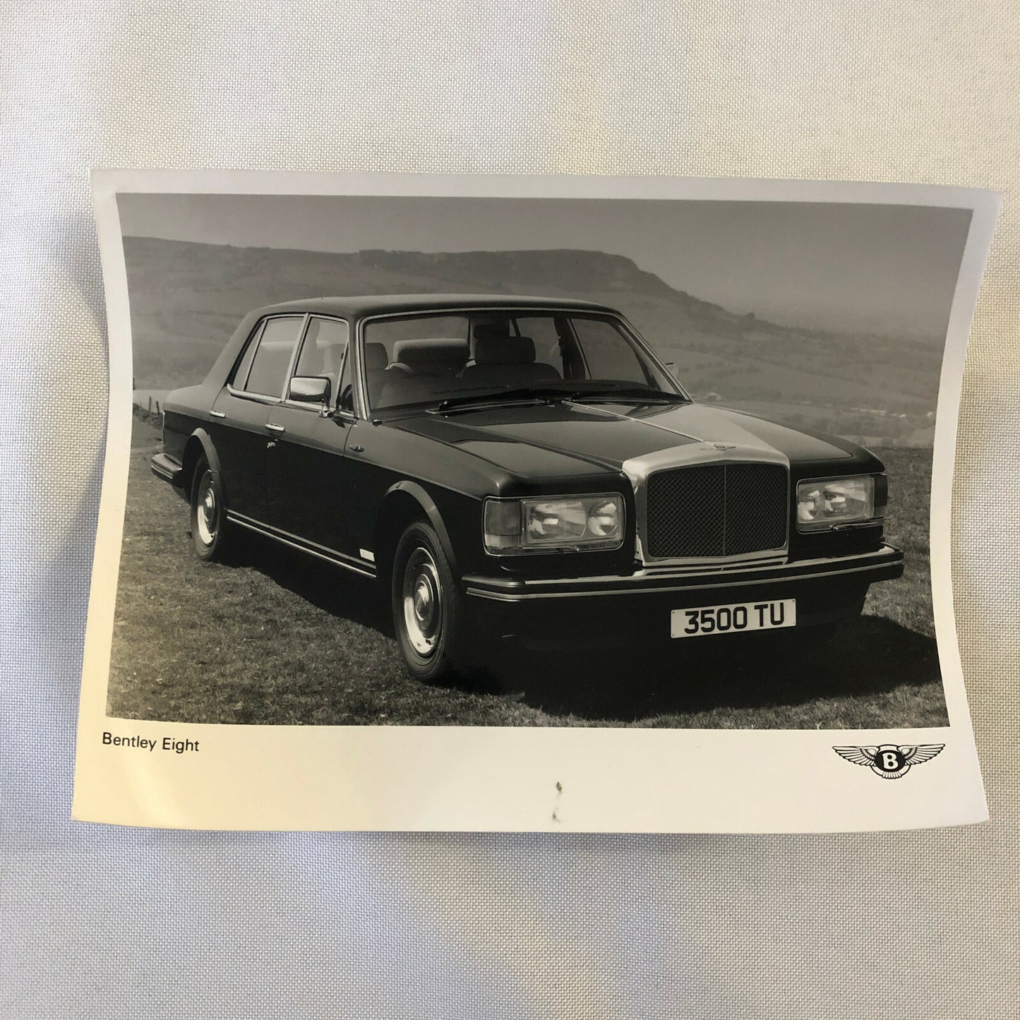 Bentley Eight Sedan Press Photo Photograph Lot of 3 - Bentley 8 