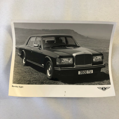 Bentley Eight Sedan Press Photo Photograph Lot of 3 - Bentley 8 