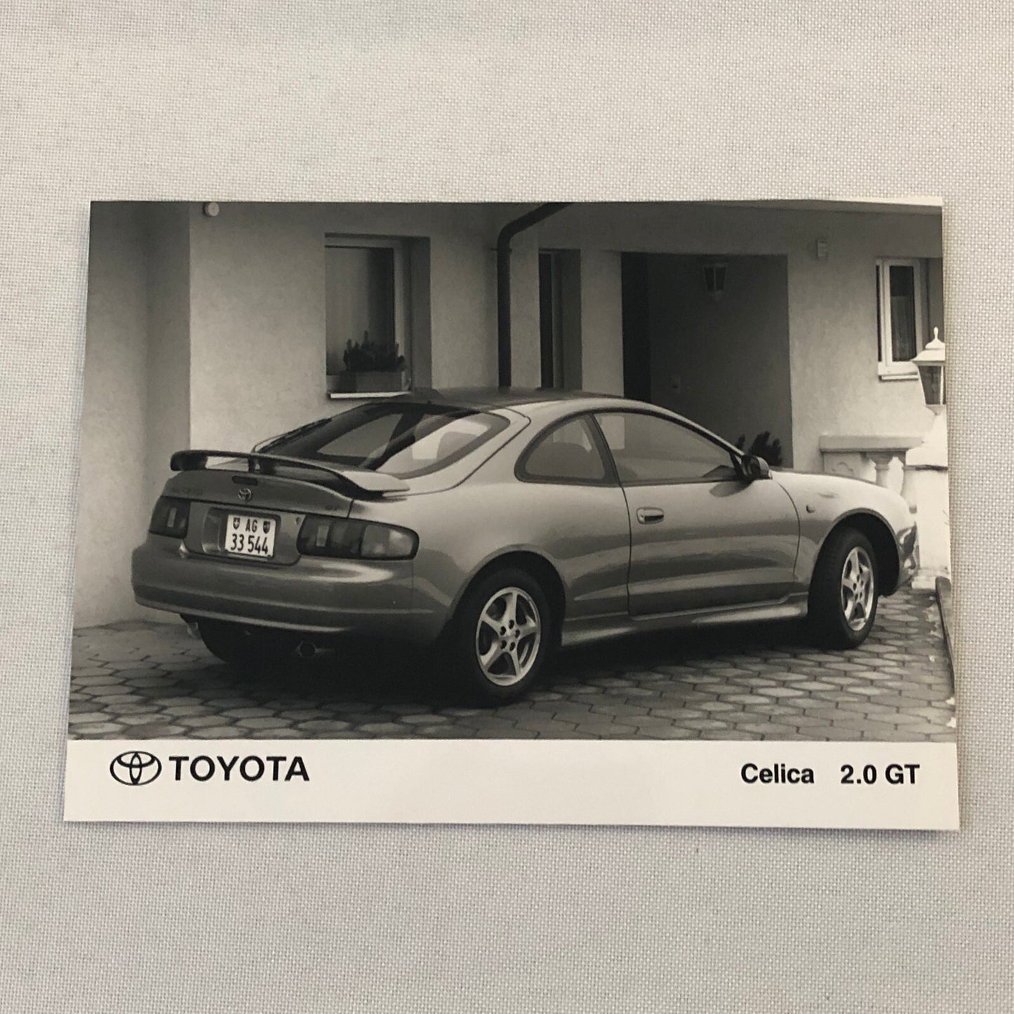 Toyota Celica 2.0 GT Car Factory Press Photo Photograph