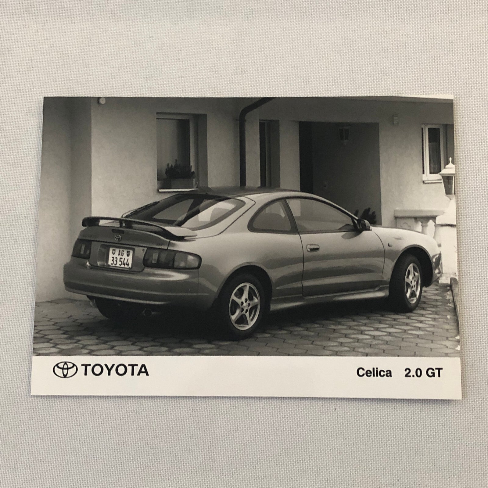 Toyota Celica 2.0 GT Car Factory Press Photo Photograph