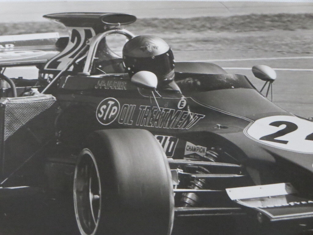 Vintage 1973 Argentine Grand Prix Racing Photograph Photo JP Jarier March Ford 