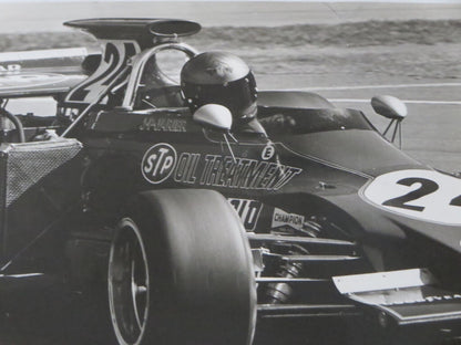 Vintage 1973 Argentine Grand Prix Racing Photograph Photo JP Jarier March Ford 