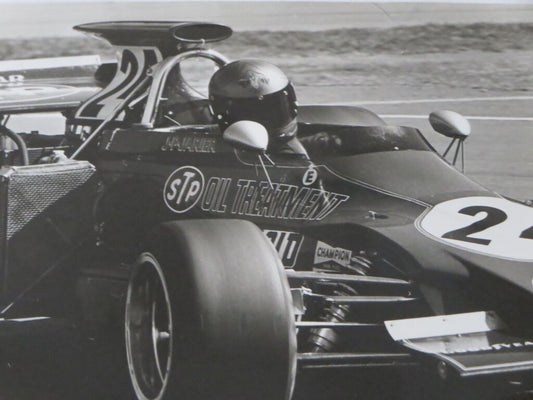 Vintage 1973 Argentine Grand Prix Racing Photograph Photo JP Jarier March Ford 