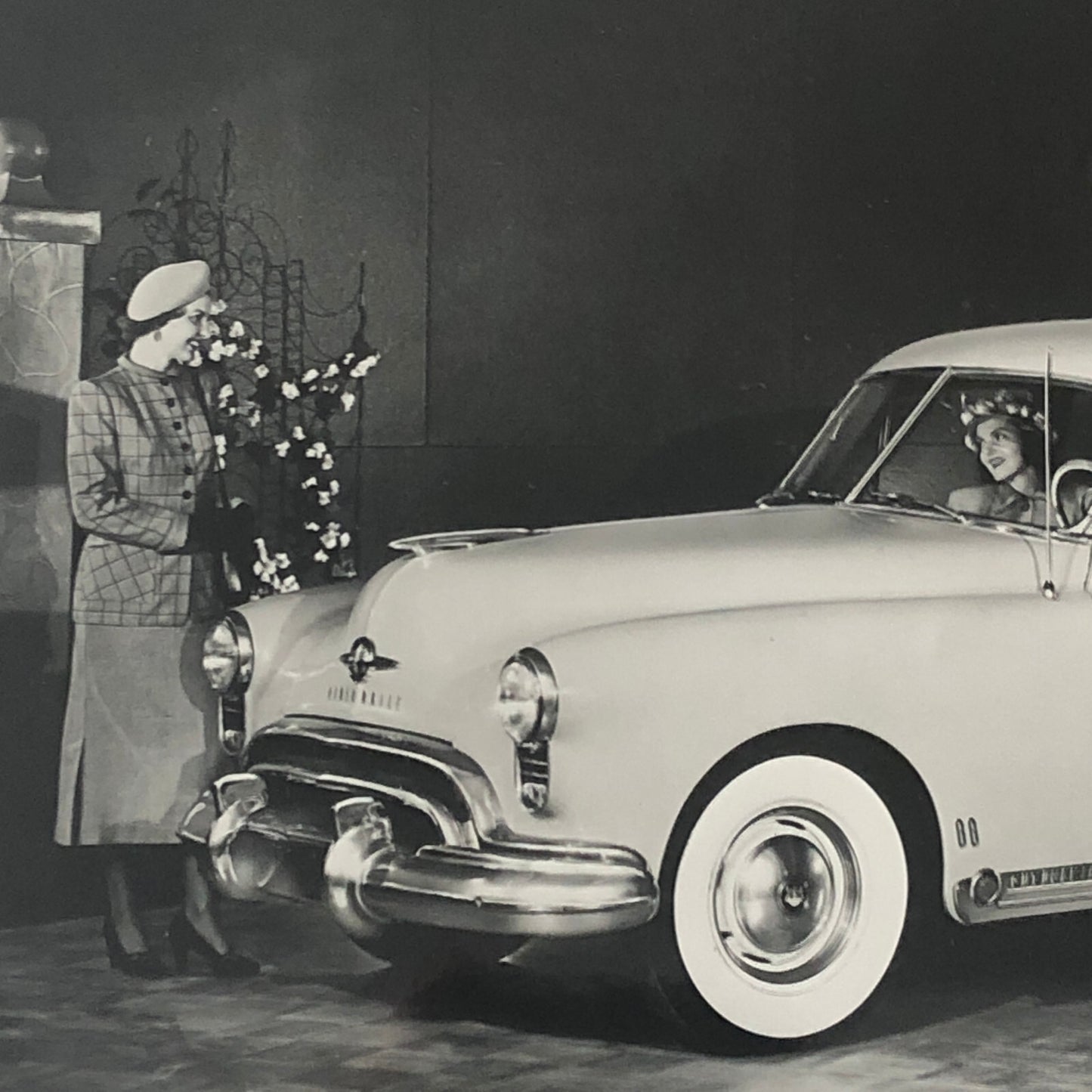 1949 Oldsmobile Series 88 Futuramic Sedan Factory Press Photo Photograph