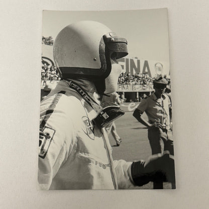 Vintage Racing Photo 1970 Italian Grand Prix Driver Clay Regazzoni Motorsport
