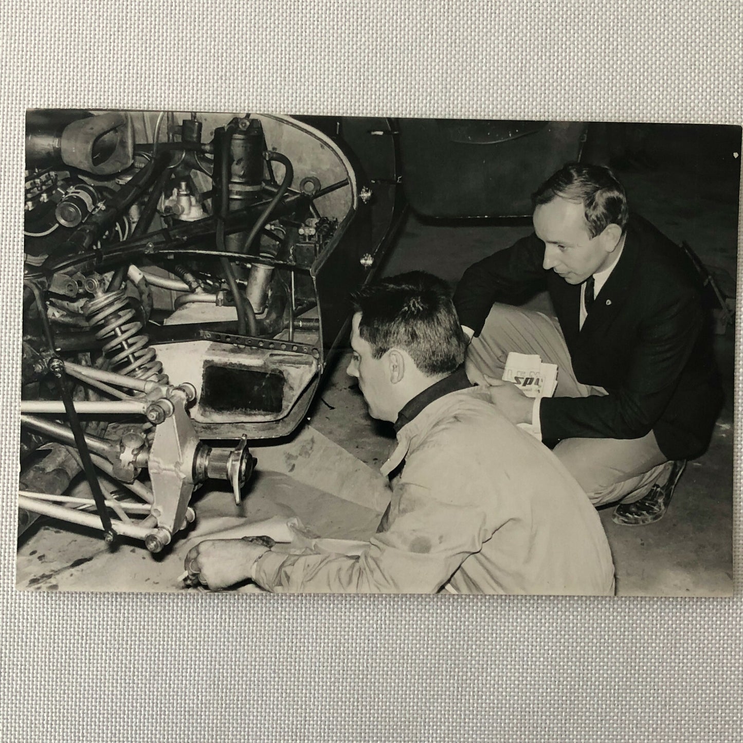 Vintage Car Racing Photo Photograph John Surtees 