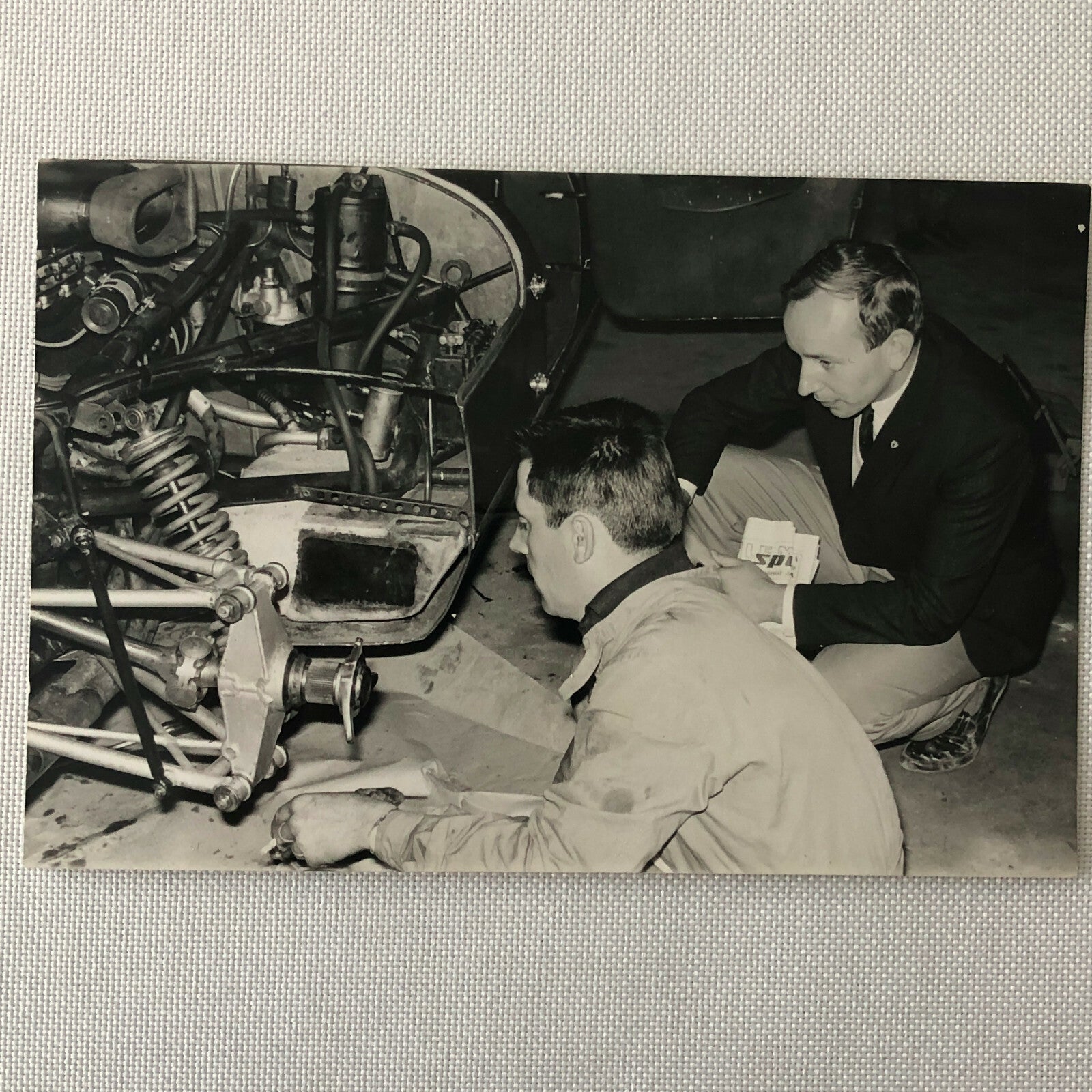 Vintage Car Racing Photo Photograph John Surtees 