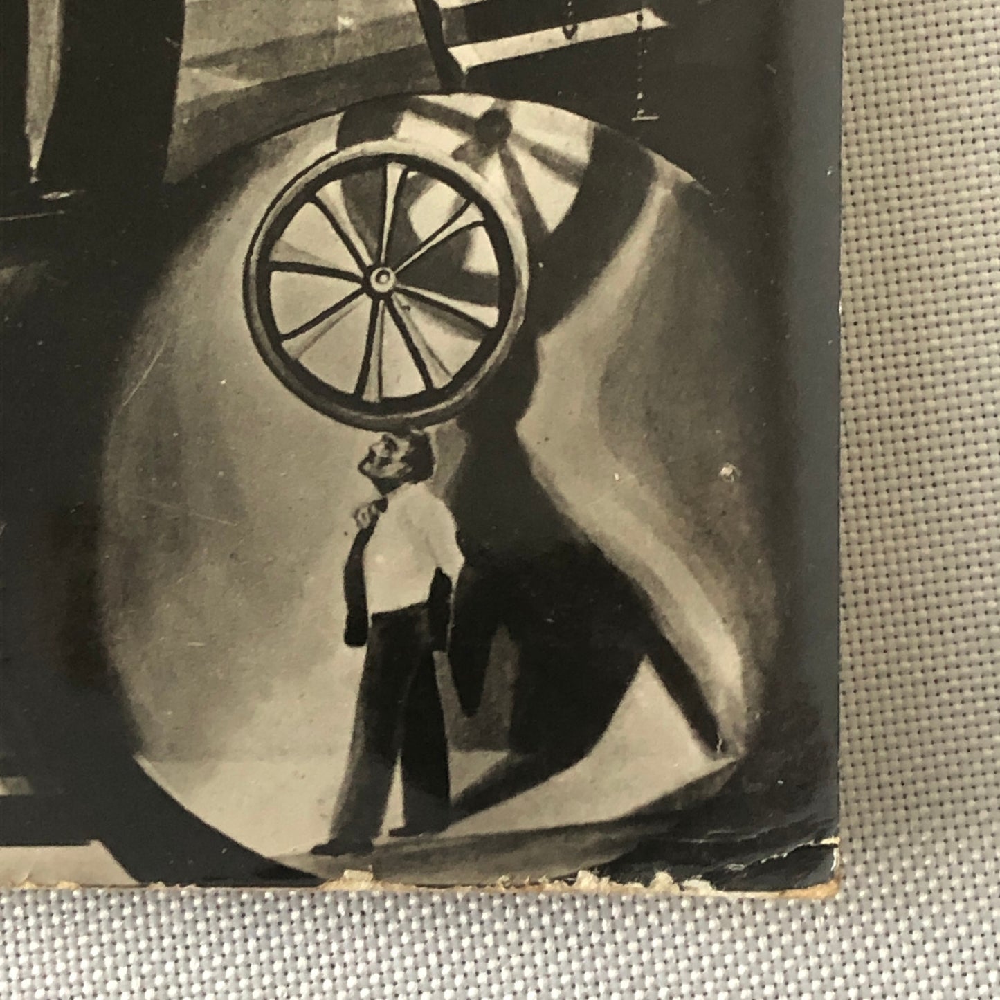 Circus Performer Photo Photograph Clifton Wheel Spring Miracle German Vintage