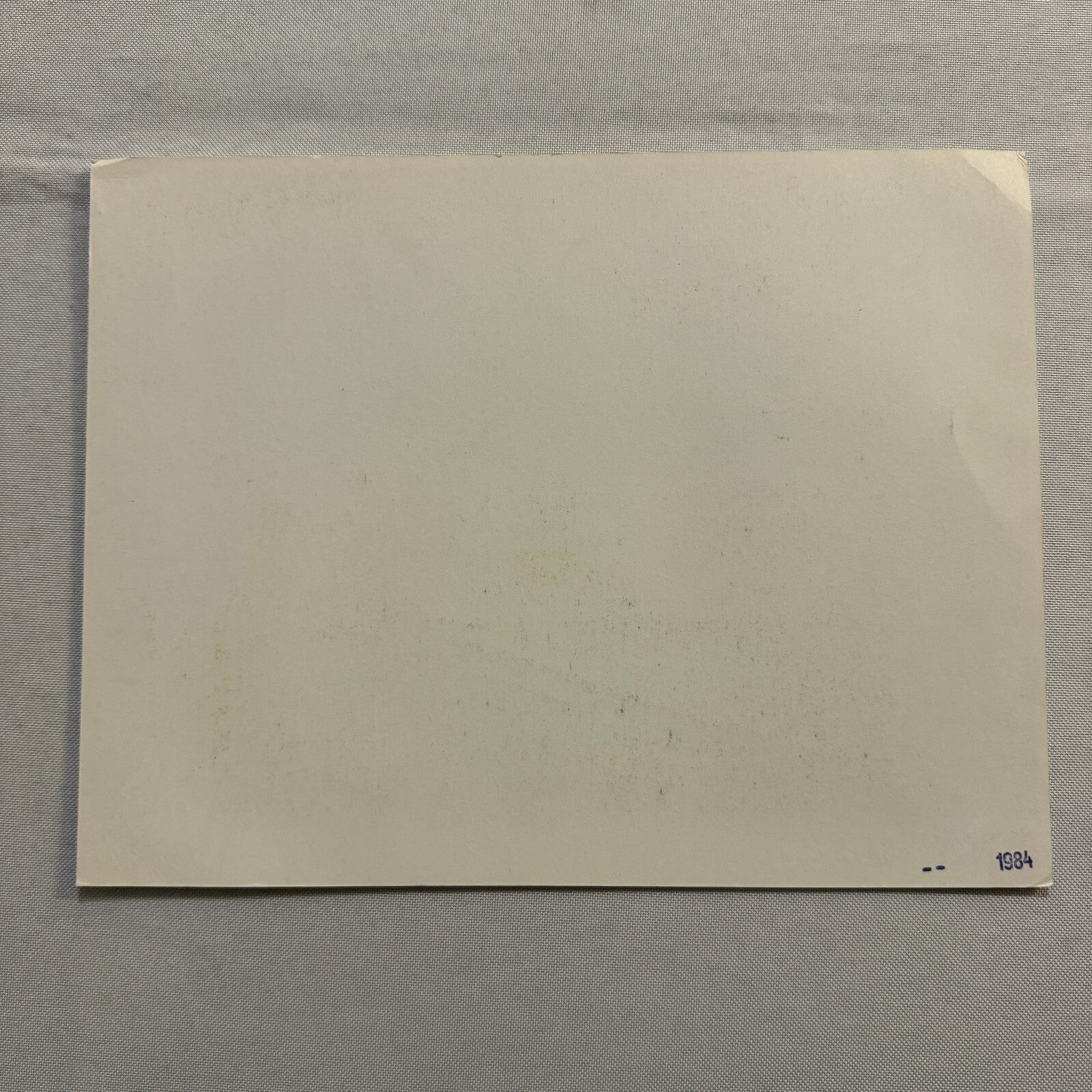 Bertone Cabrio Convertible Cabriolet Sales Sheet Brochure Mini Poster 1984