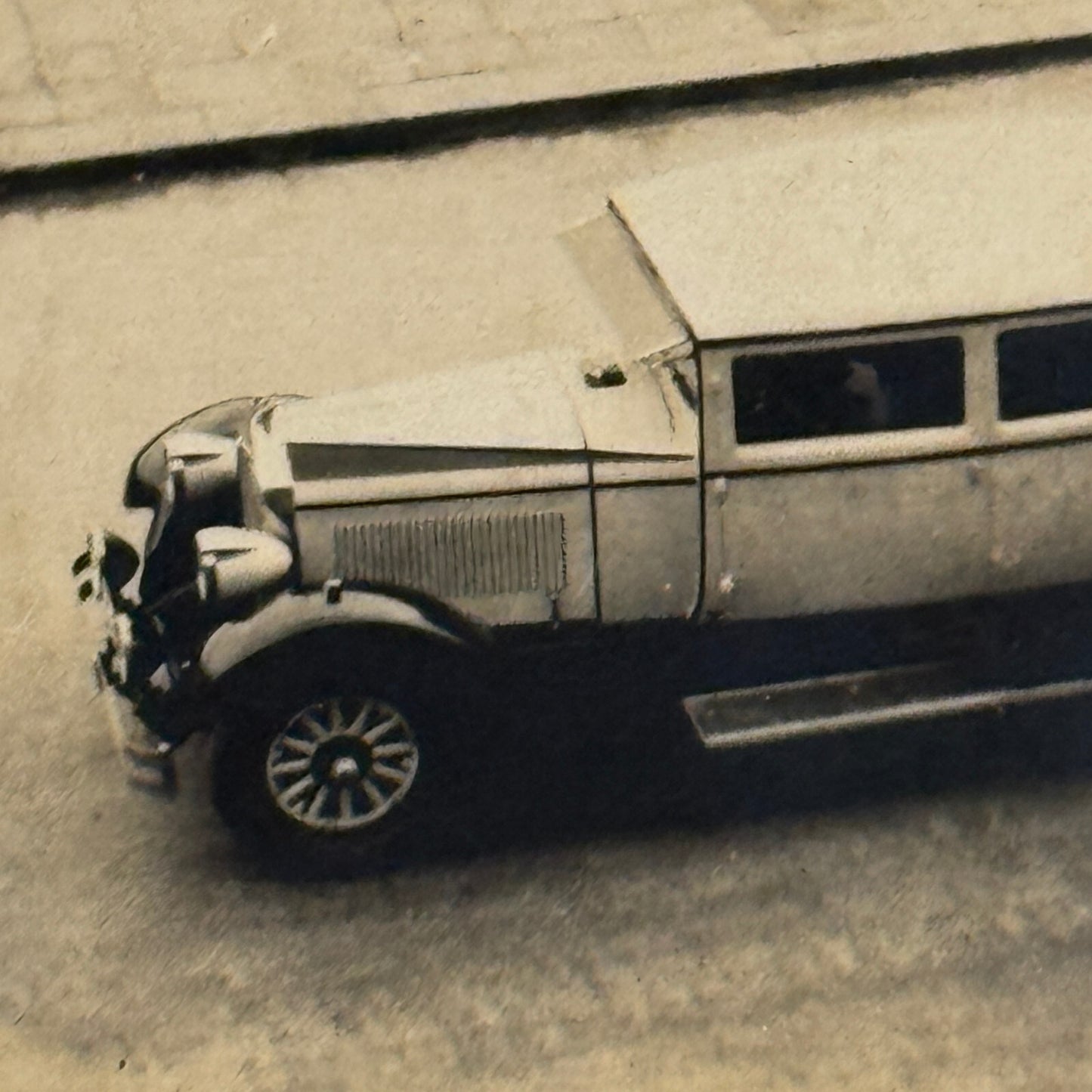 Vintage Photo Photograph Print Early Automobile Car