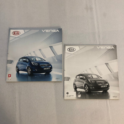 2011 Kia Venga Car Sales Brochure Catalog with Price List GERMAN Market