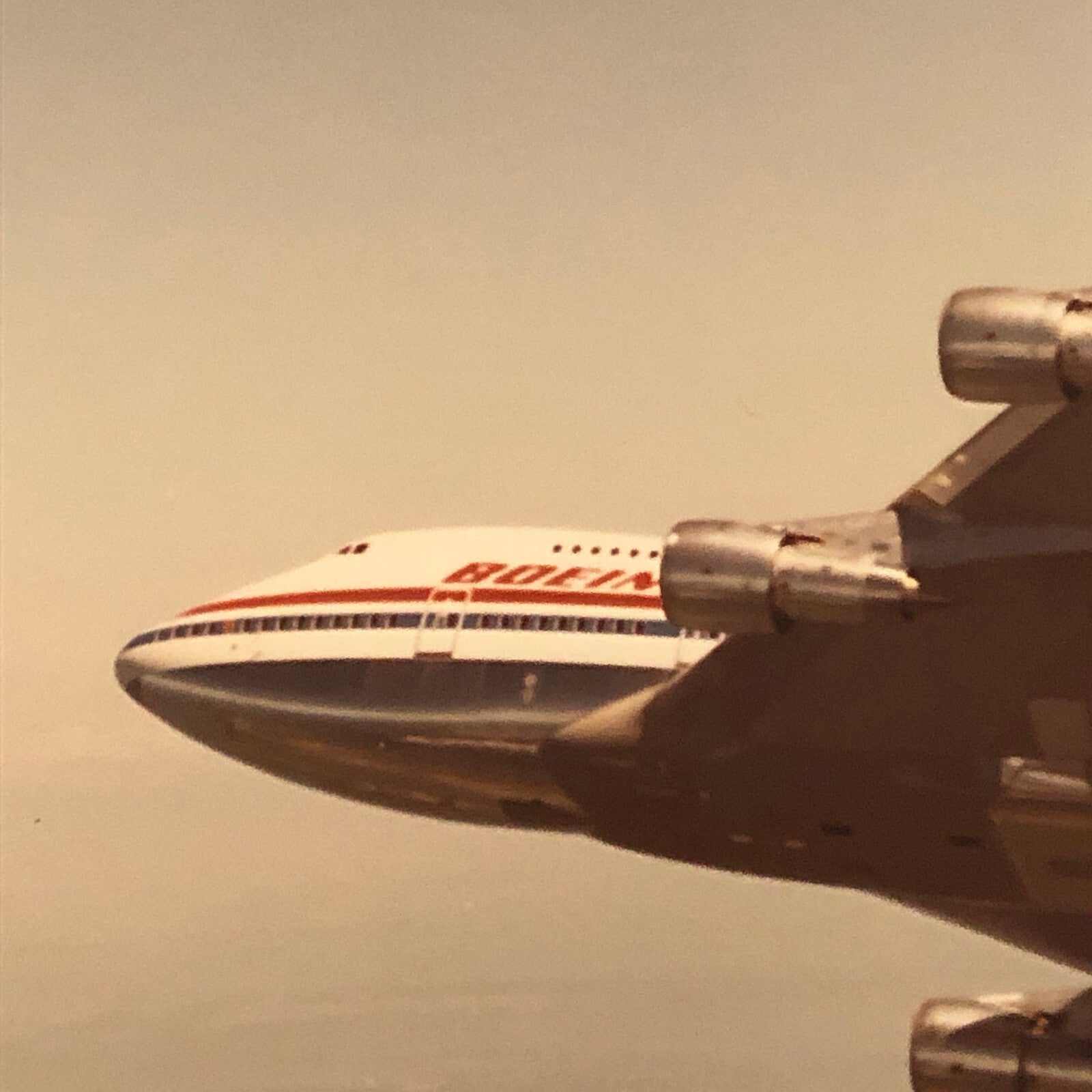 Boeing 747 Airplane Aircraft Plane Photo Photograph B-747SP Special Performance