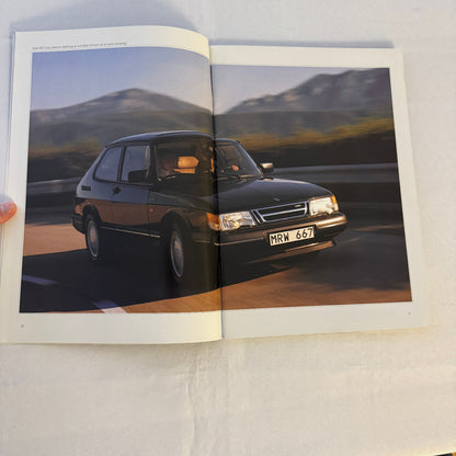 Vintage Saab 900 Car Sales Brochure Catalog 900 Cabriolet 900 Turbo 16S DUTCH