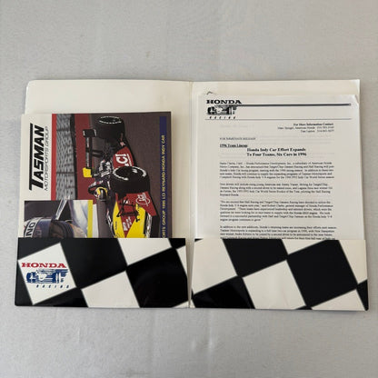 1996 Honda Indy Racing Press Kit Brochure Andre Ribeiro