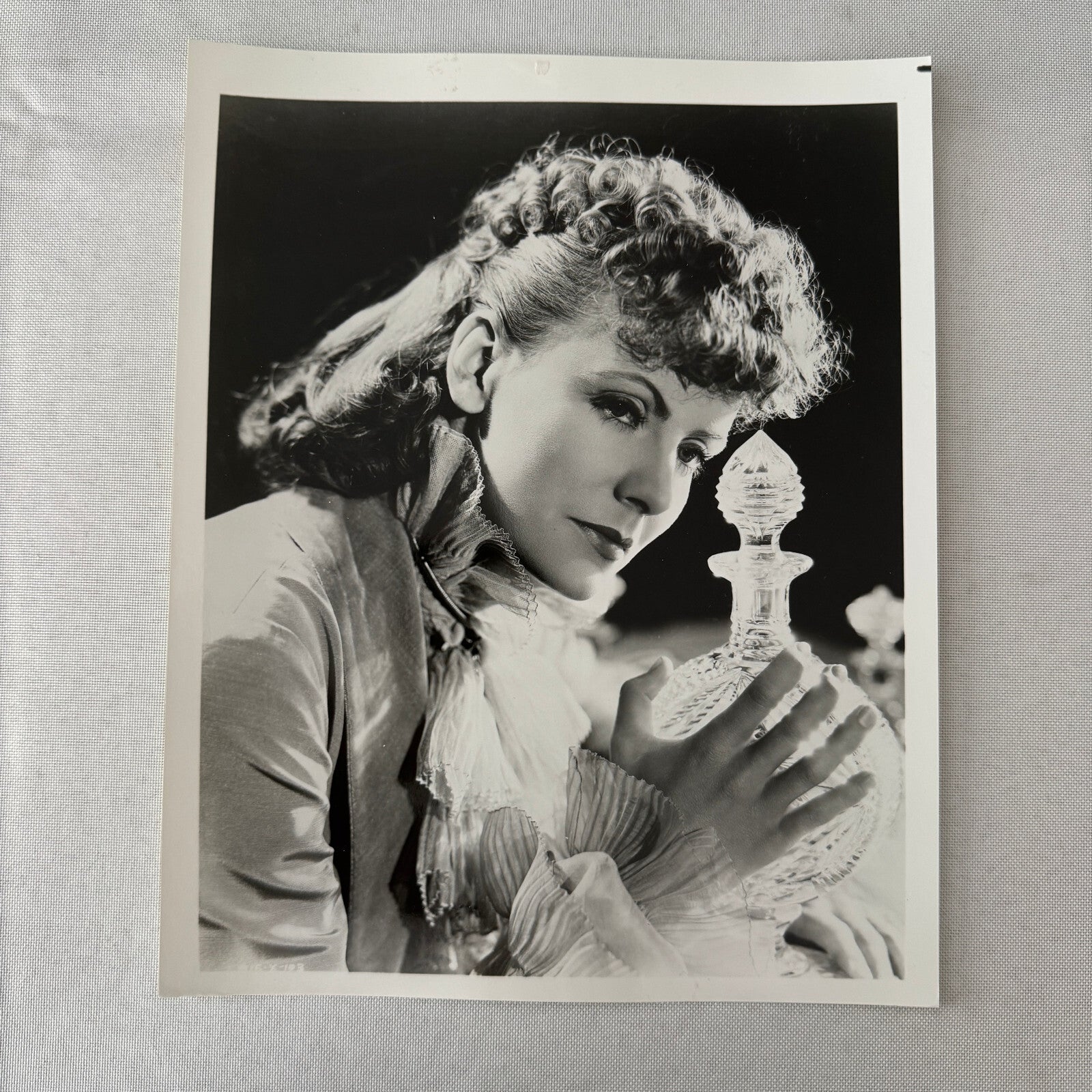 Vintage Actress Photo Photograph Print Beautiful Greta Garbo