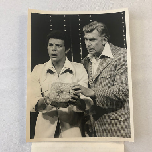 Andy Griffith Frankie Avalon CBS Television Press Photo Photograph Easy Does It