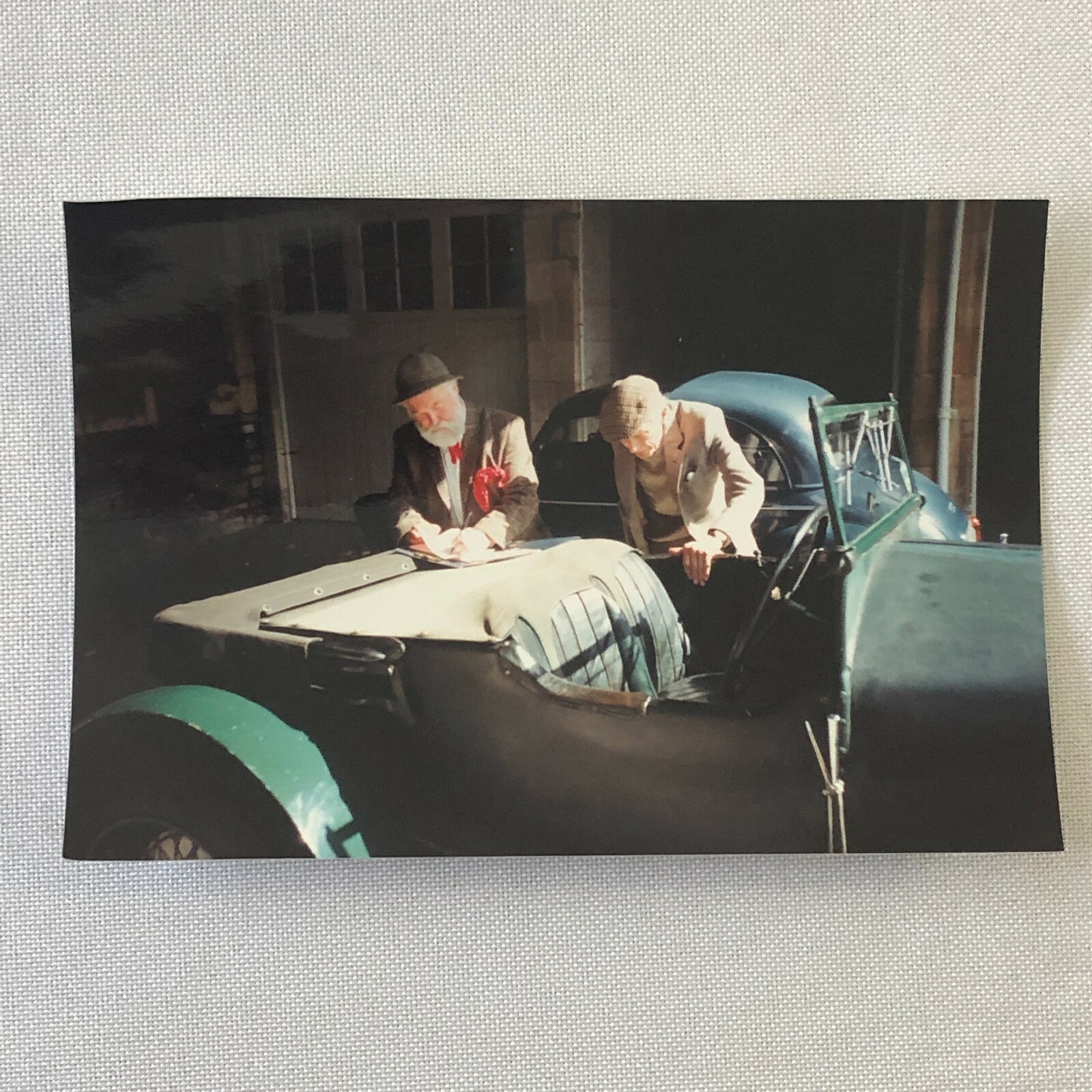 Vintage Bentley Car Photo Photograph Print Lot of 4
