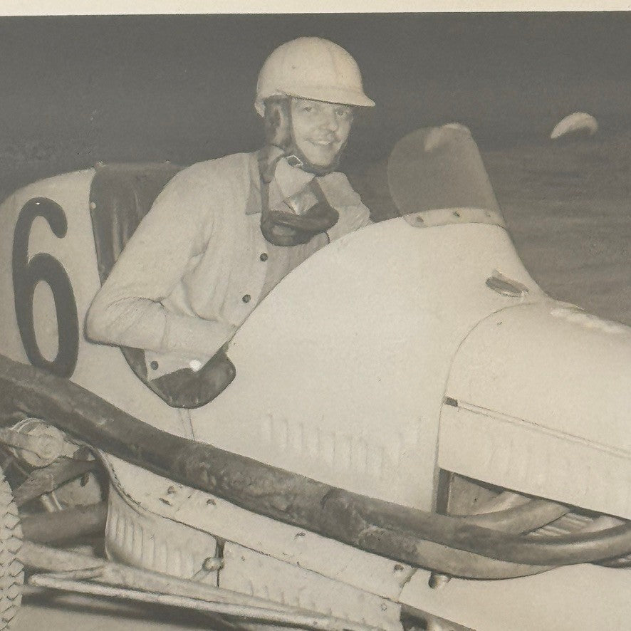 Vintage Midget Racing Car Photo Photograph Print Motorsport