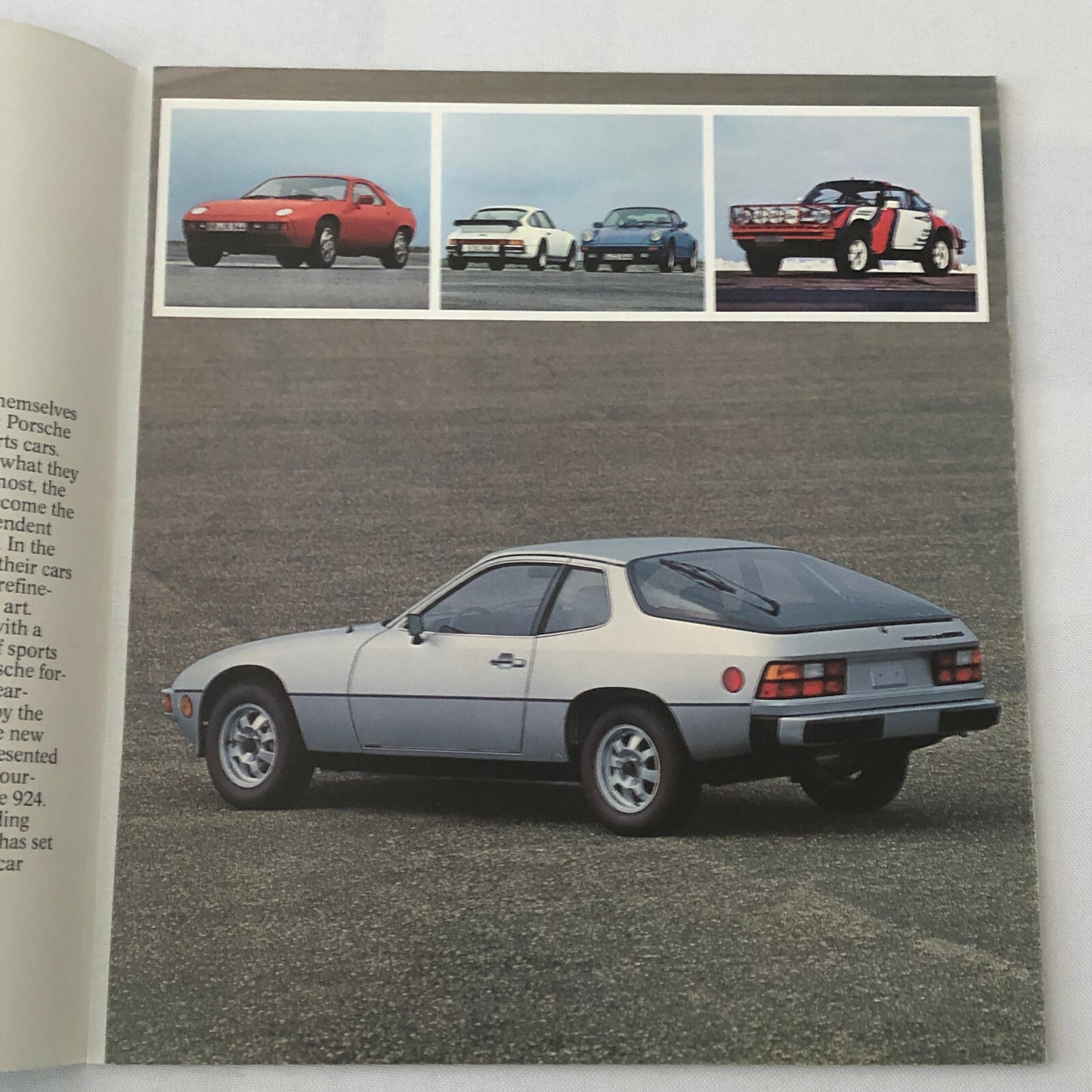 1979 Porsche 924 Sales Brochure Catalog Advertising Prospekt