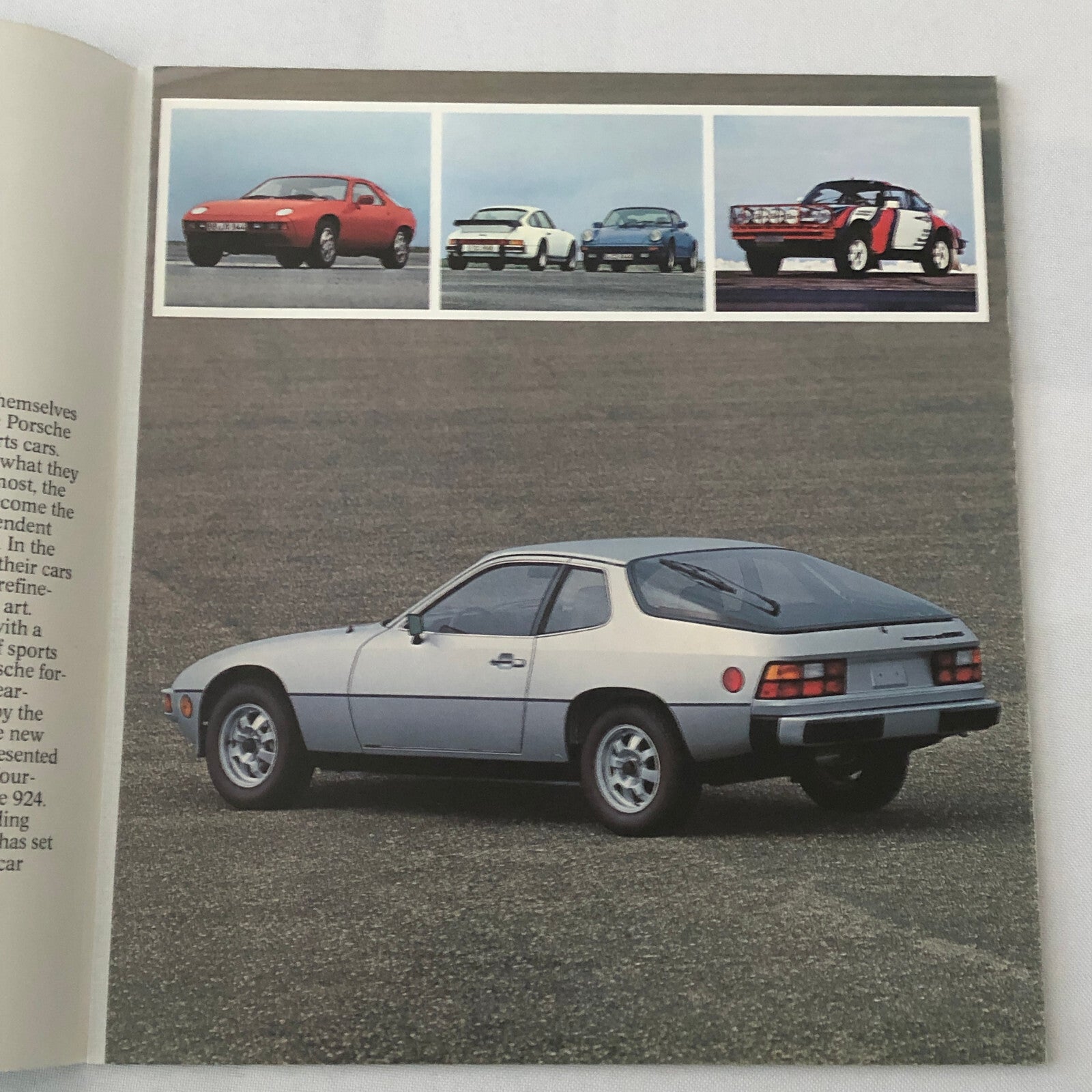 1979 Porsche 924 Sales Brochure Catalog Advertising Prospekt