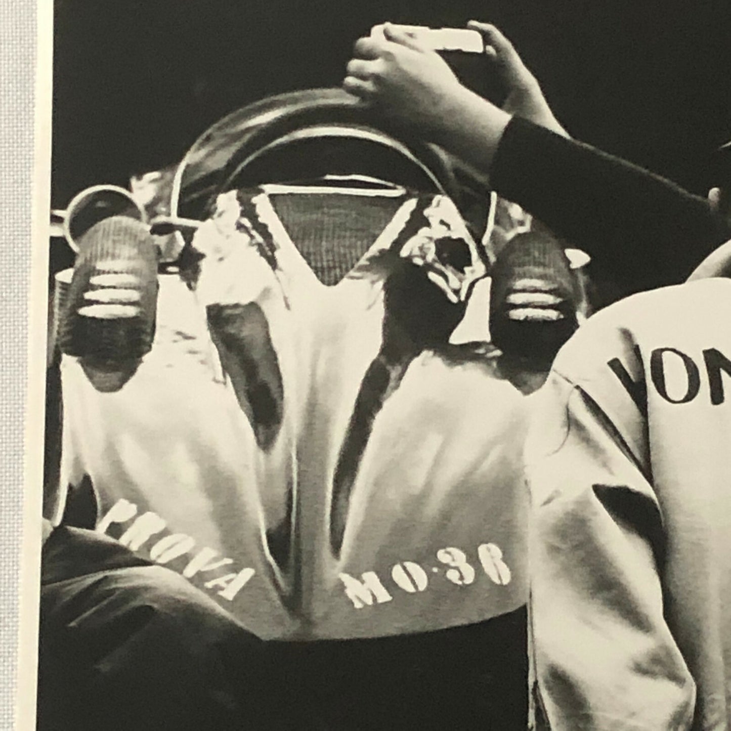 Vintage Honda F1 Grand Prix Racing Car Team Photo Photograph Print 