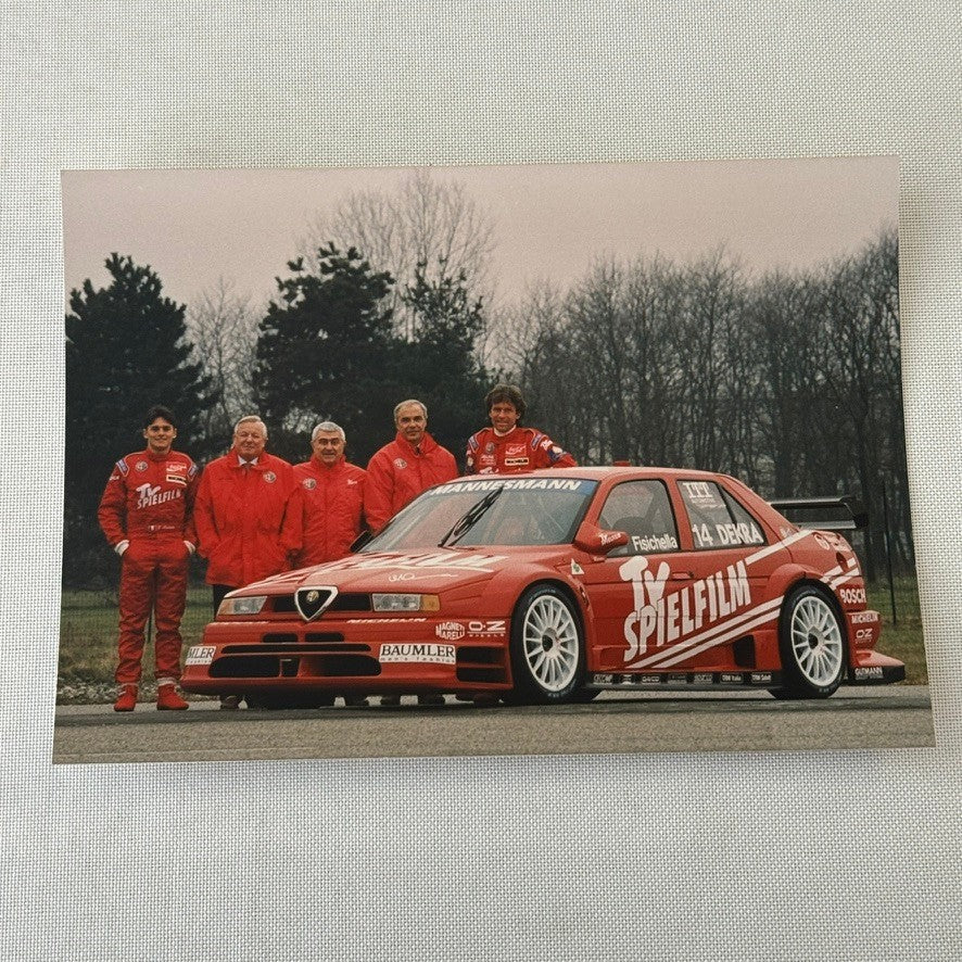 1996 Alfa Romeo 155 V6 ITC Racing Press Kit Brochure Photos Martini FRENCH